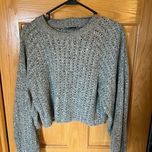 Zara crop sweater